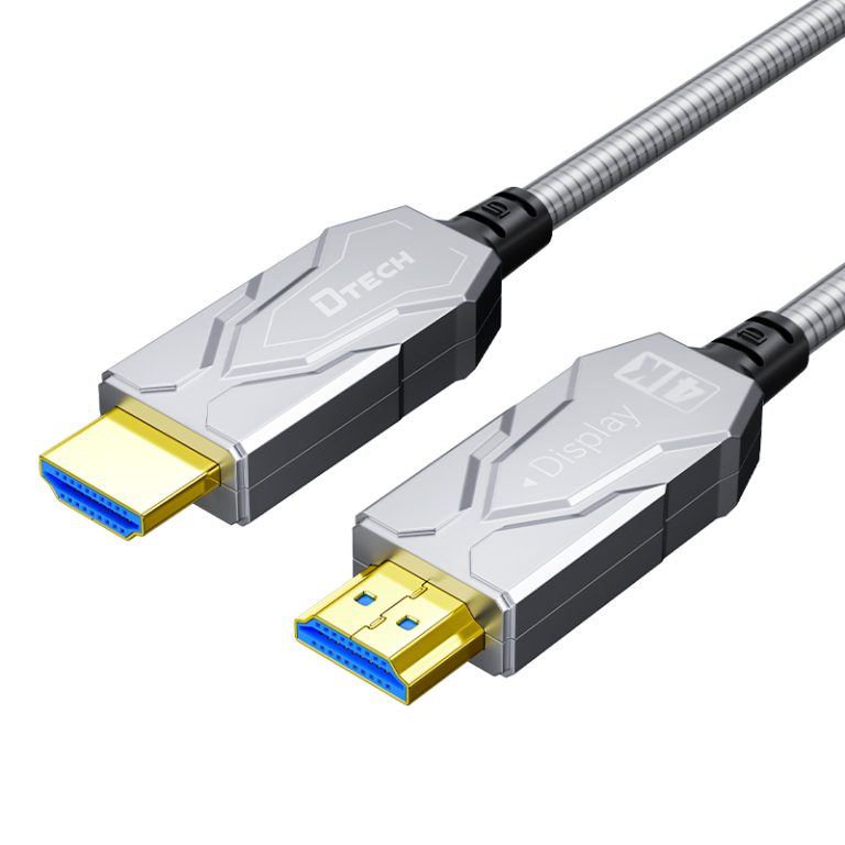 DTECH 4K Version 2.0 Cable 15m 20m 25m 30m Support HDCP2.2 Armored 4K@60Hz eARC AOC Fiber Optic HDMI Cable DTECH 4K Version 2.0 Cable 15m 20m 25m 30m Support HDCP2.2 Armored 4K@60Hz eARC AOC Fiber Optic HDMI Cable